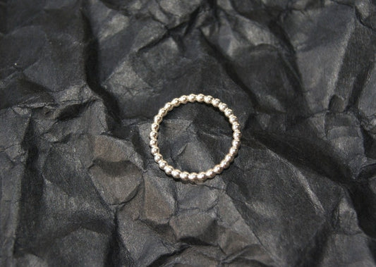 Ring 925 Silber Kügelchen II