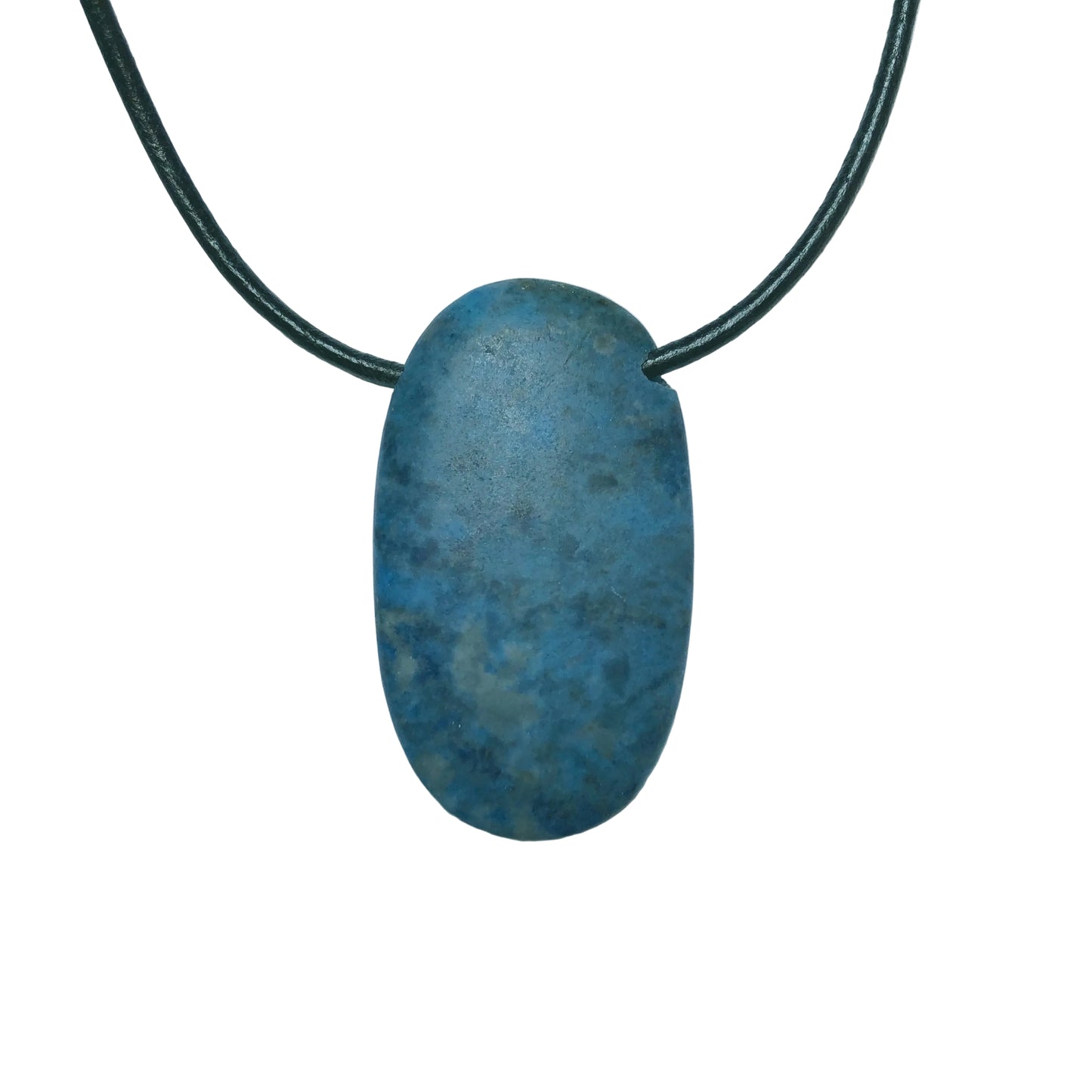 Lapis Lazuli Edelstein Kette mit Lederband