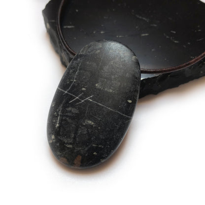 Picasso Jaspis Edelstein Kette mit Lederband