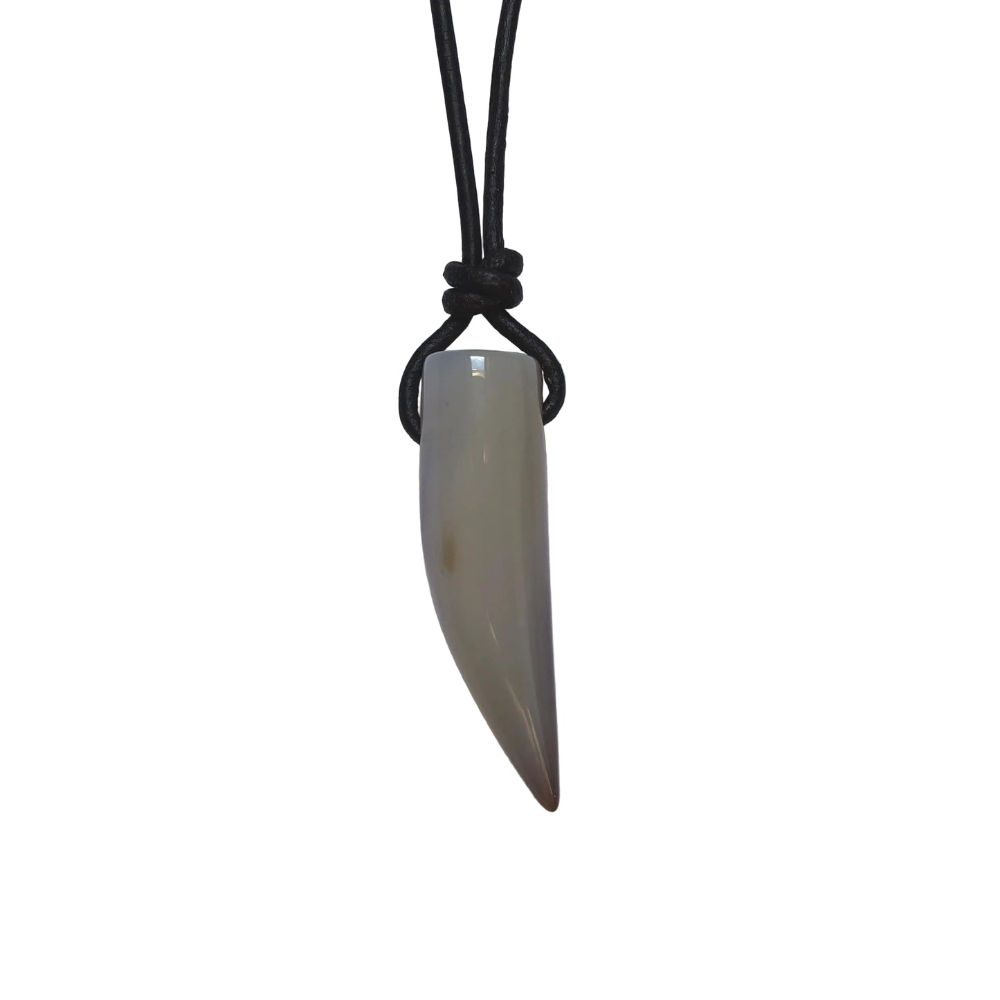 Aquamarin Edelstein Kette mit Lederband