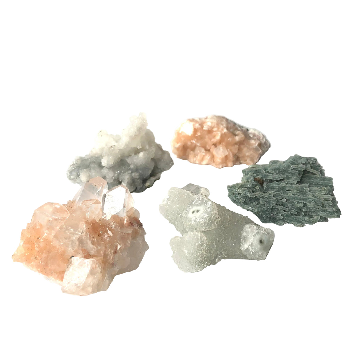 Zeolith Kristall Stufen