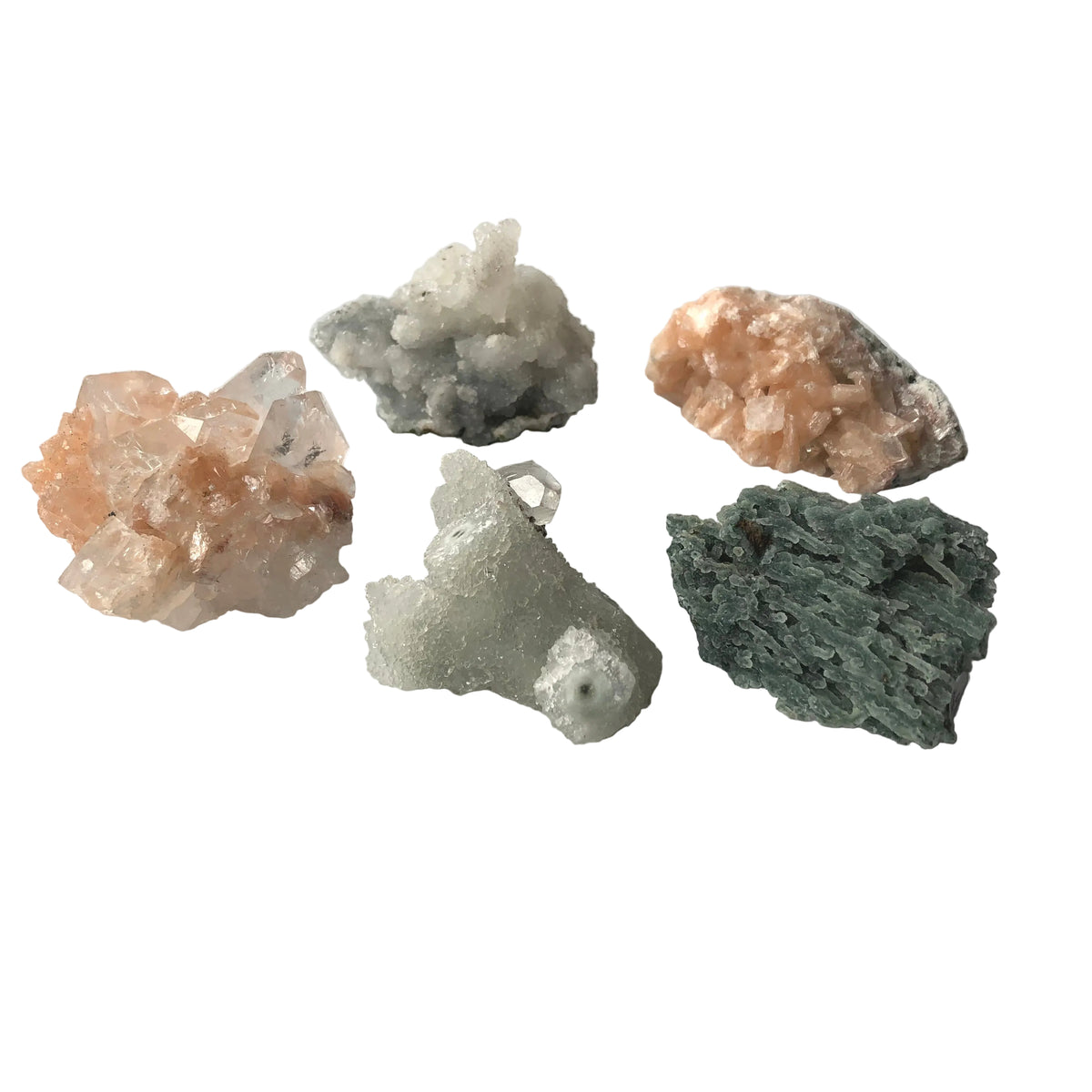 Zeolith Kristall Stufen