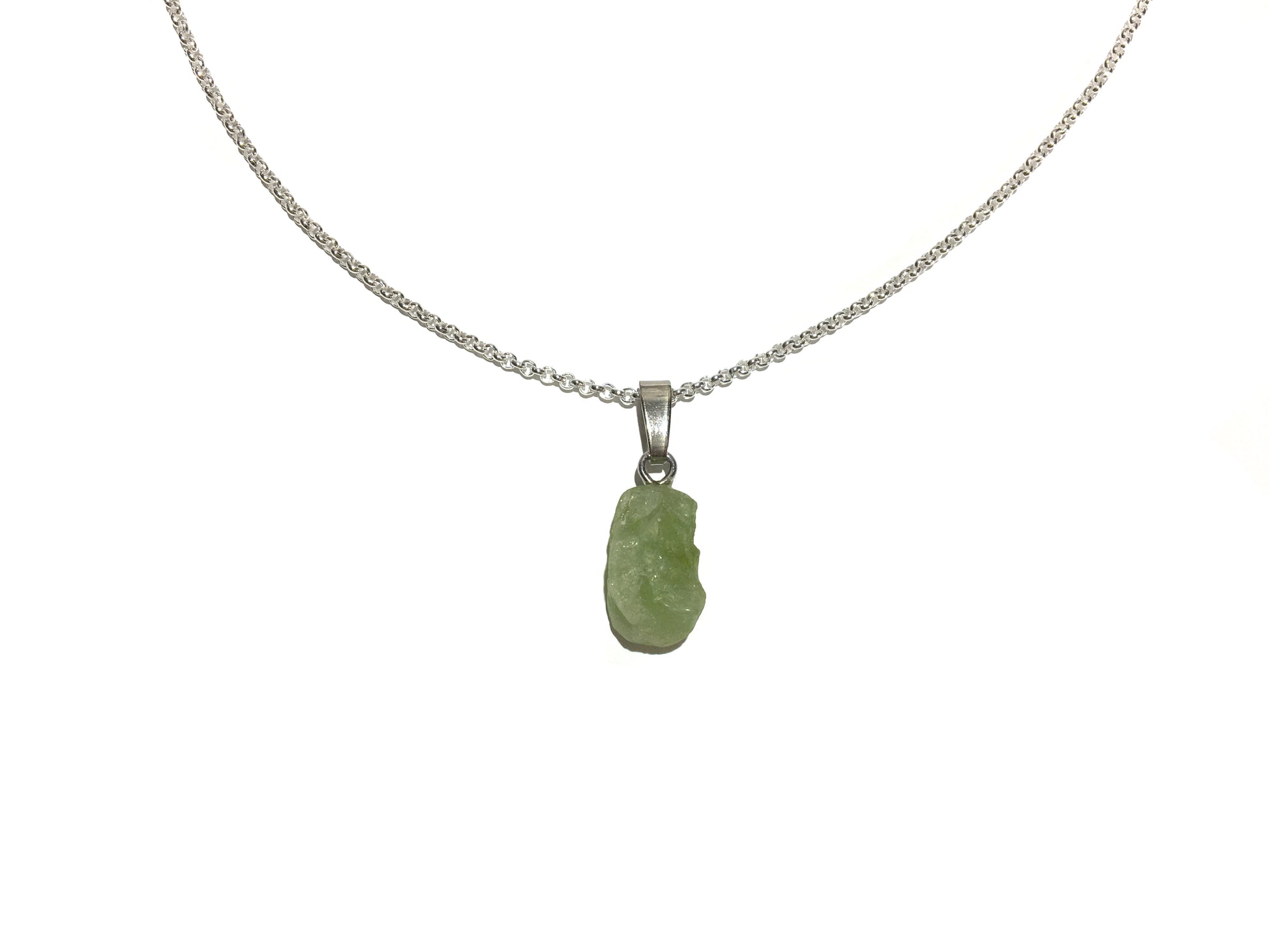 Peridot Anhänger 925 Silber